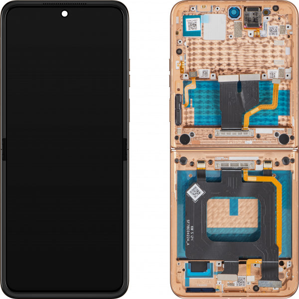 Motorola LCD Display Module for Motorola Razr+ 2025 / Razr+ 2024 / Razr 50 Ultra, Sub Inner, Peach Fuzz