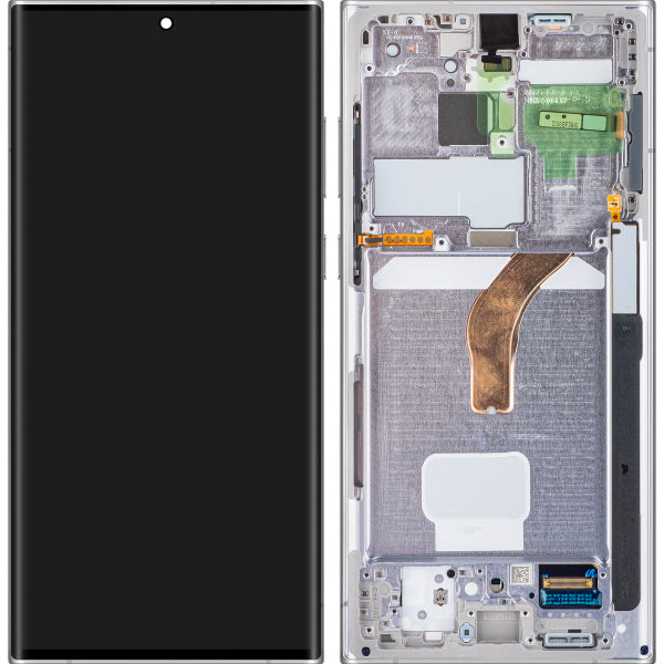 Samsung LCD Display Module for Samsung Galaxy S22 Ultra 5G S908, White