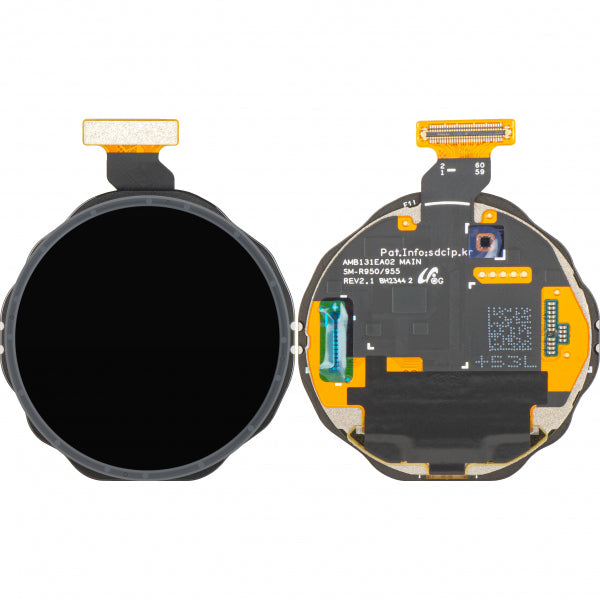 Samsung LCD Display Module for Samsung Galaxy Watch6 Classic 43mm, w/o Frame, BT / LTE Version, Black