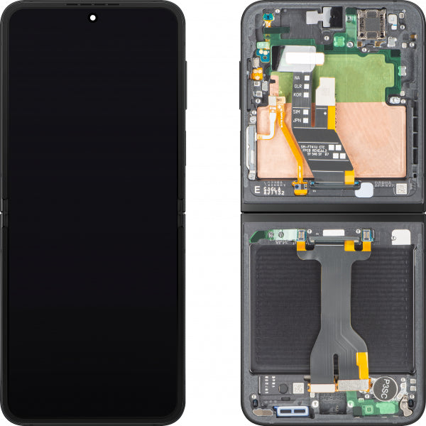 Samsung LCD Display Module for Samsung Galaxy Z Flip6 F741, Sub Inner, Crafted Black