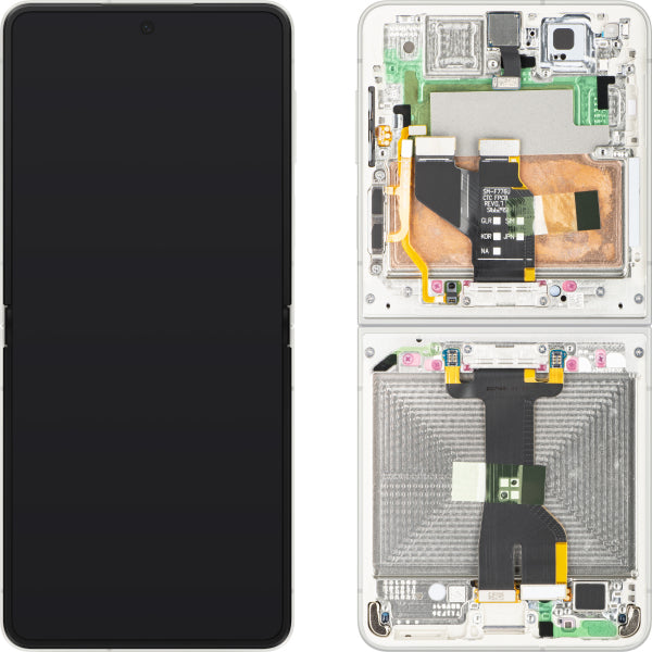 Samsung LCD Display Module for Samsung Galaxy Z Flip8 F776, Sub Inner, Cream