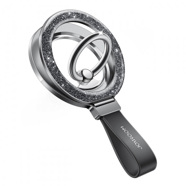 Joyroom Magnetic Metal Ring JR-ZS425 Glitter, Universal, Black