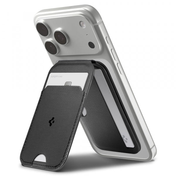 Spigen Magnetic Wallet Slim Fold Tripod S314-2, Black AFA10406