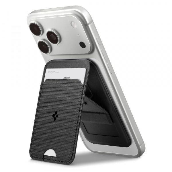 Spigen Magnetic Wallet Slim Fold Tripod S314-3, Black AFA10751