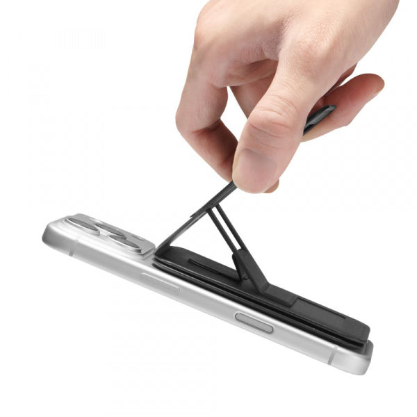 Spigen Magnetic Wallet Slim Fold Tripod S314-3, Black AFA10751