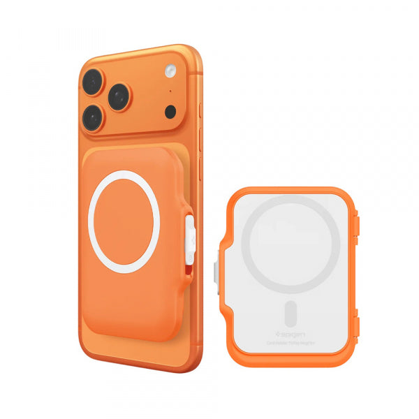 Spigen Magnetic Wallet TinTap MagFit+, Orange AFA11380