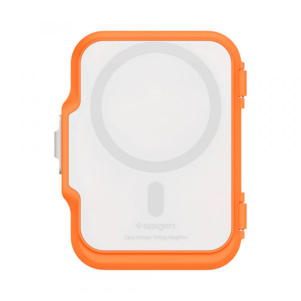 Spigen Magnetic Wallet TinTap MagFit+, Orange AFA11380
