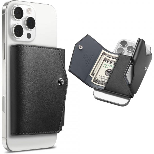 Spigen Magnetic Wallet Valentinus Pro, Black AFA09442
