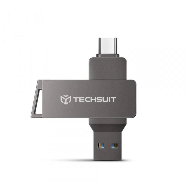 Techsuit USB-A 3.0 / USB-C FlashDrive THSM20, 64Gb