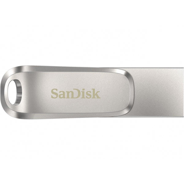 SanDisk USB-A 3.2 / USB-C FlashDrive Ultra Luxe Dual Drive, 128Gb SDDDC4-128G-G46