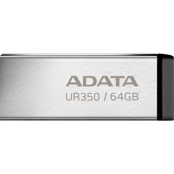 Adata USB-A 3.2 FlashDrive UR350, 64Gb UR350-64G-RSR/BK