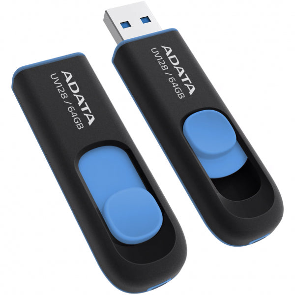 Adata USB-A 3.2 FlashDrive UV128, 64Gb AUV128-64G-RBE