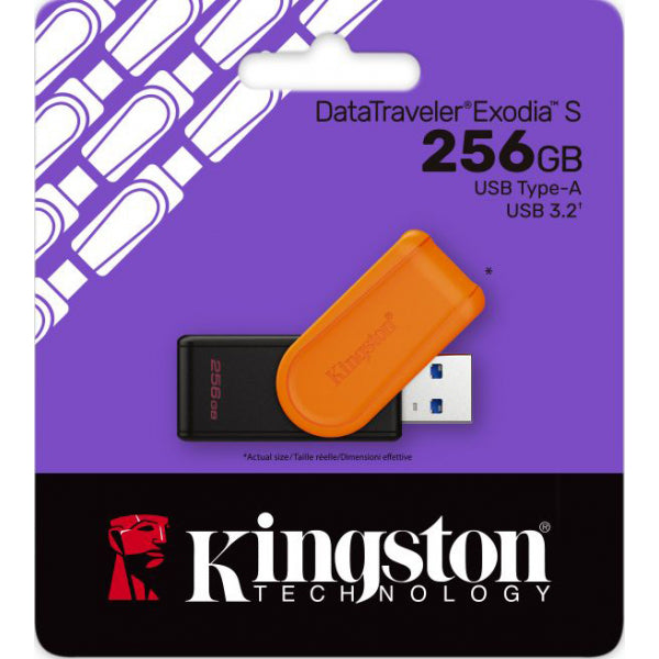 Kingston USB-A 3.2 FlashDrive DT Exodia S, 256Gb DTXS/256GB