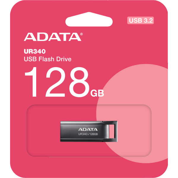 Adata USB-A 3.2 FlashDrive UR340, 128Gb AROY-UR340-128GBK