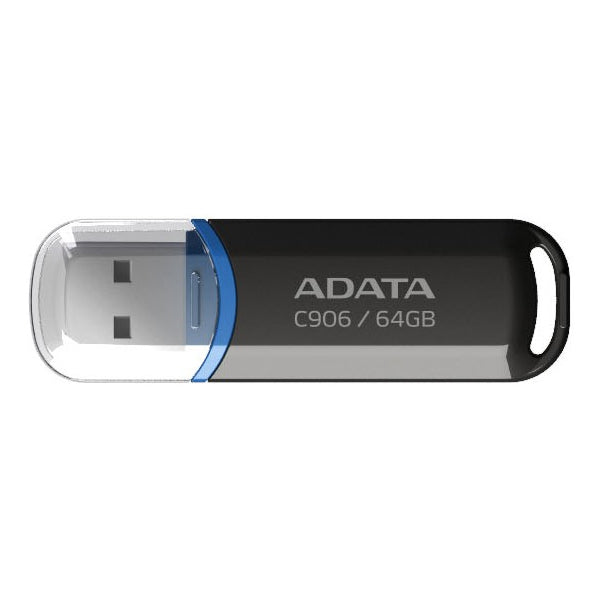 Adata USB-A 2.0 FlashDrive C906, 64Gb AC906-64G-RBK