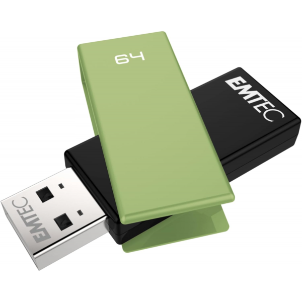 Emtec USB-A 2.0 FlashDrive C350 Brick, 64Gb ECMMD64GC352