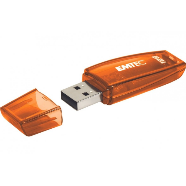 Emtec USB-A 2.0 FlashDrive C410 Color Mix, 128Gb ECMMD128G2C