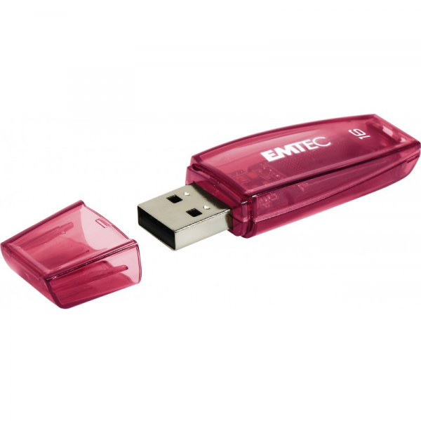 Emtec USB-A 2.0 FlashDrive C410 Color Mix, 16Gb ECMMD16GC41