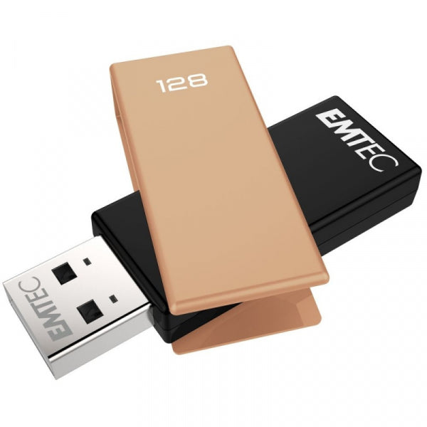 Emtec USB-A 2.0 FlashDrive C350 Brick, 128Gb ECMMD128GC352