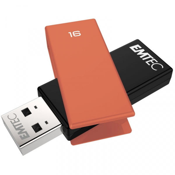 Emtec USB-A 2.0 FlashDrive C350 Brick, 16Gb ECMMD16GC352