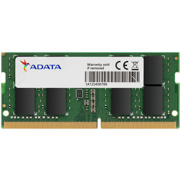 Adata Memory RAM Module Premier, DDR4 SODIMM, 8GB, 2666Mhz AD4S26668G19-SGN