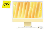 Apple iMac 24‘‘ Gelb CTO M4 8-Core (Gigabit Ethernet,TID.Num.)