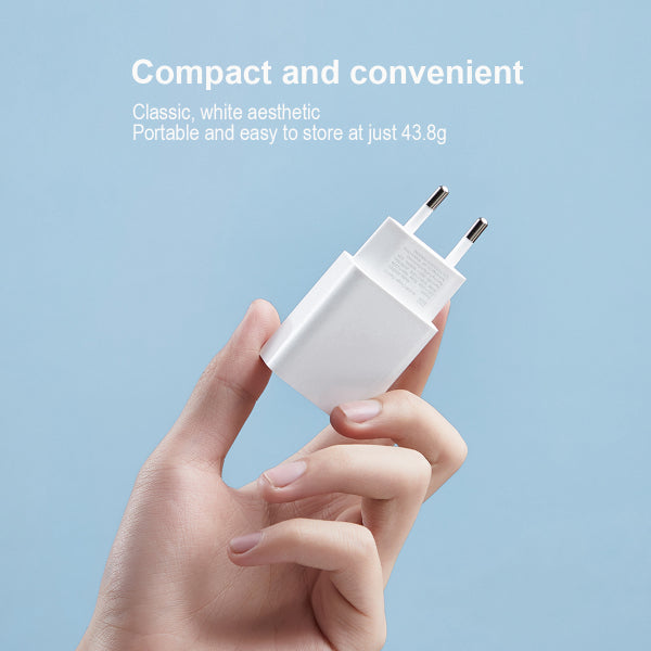 Xiaomi Wall Charger 20W, 3A, 1 x USB-C, White BHR4927GL