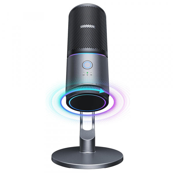 Ugreen Cardioid Microphone CM769 (35629), RGB, USB-A, 2m, Black