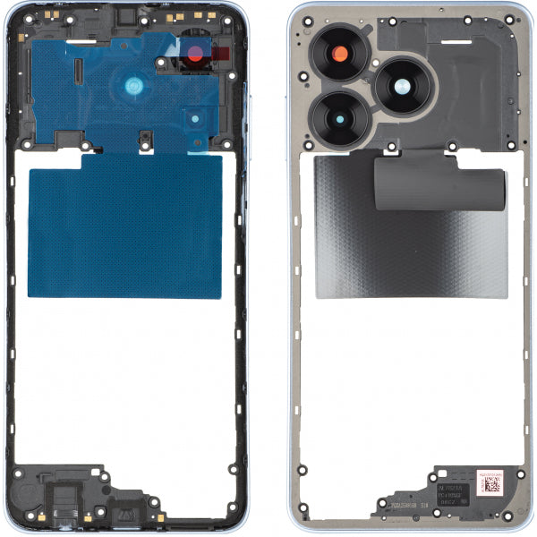 Honor Middle Frame for Honor X5c Plus, Blue