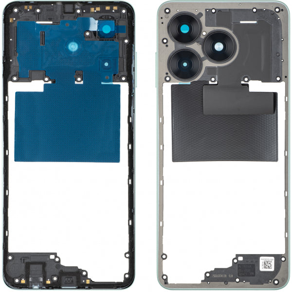 Honor Middle Frame for Honor X5c Plus, Cyan Lake