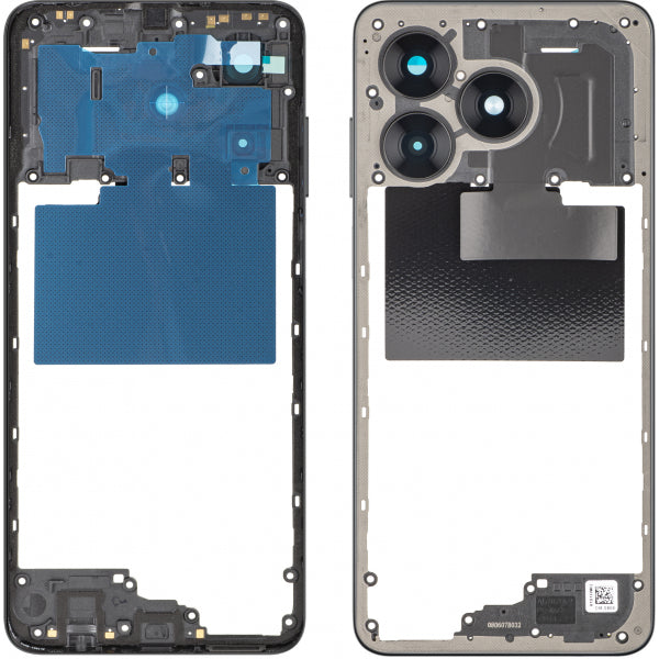 Honor Middle Frame for Honor X5c Plus, Midnight Black