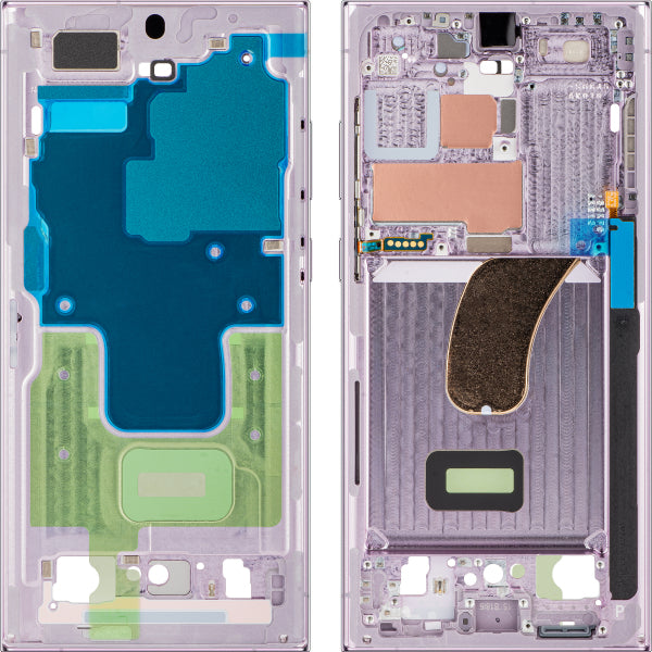 Samsung Middle Frame for Samsung Galaxy S23 Ultra S918, Lavender
