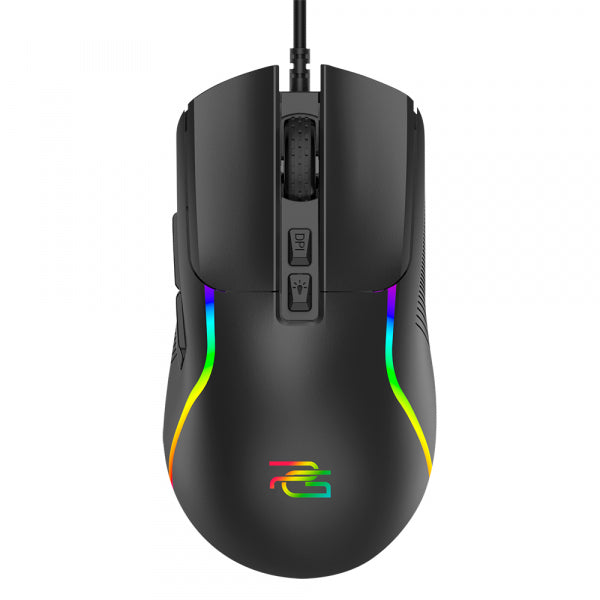 Proove Wired Gaming Mouse Assembler, RGB, 12400DPI, Black
