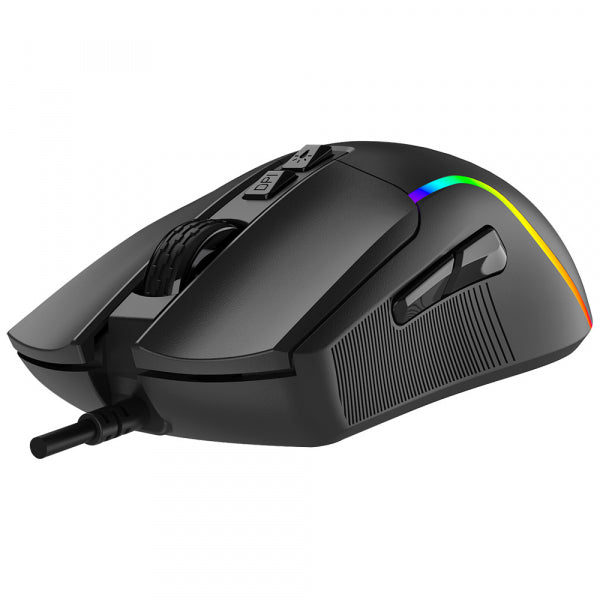 Proove Wired Gaming Mouse Assembler, RGB, 12400DPI, Black
