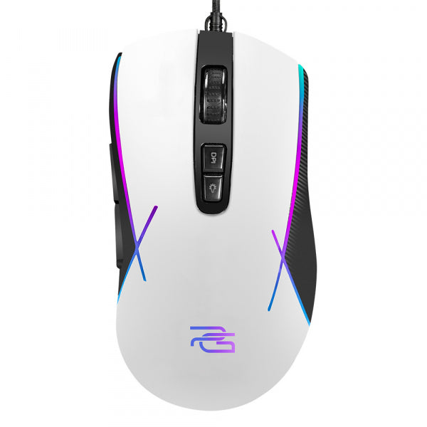 Proove Wired Gaming Mouse Defiant, RGB, 7200DPI, White CMDE00000101