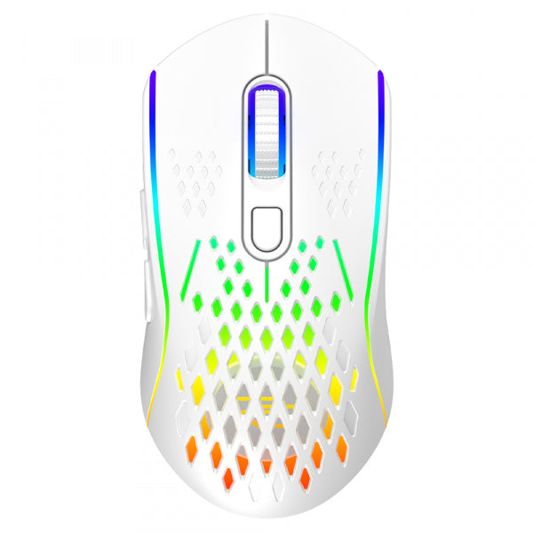 Proove Wireless Gaming Mouse Buzz, RGB, 800DPI - 4800DPI, White WMBU00022402