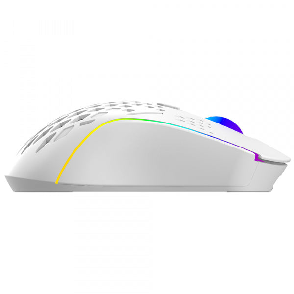 Proove Wireless Gaming Mouse Buzz, RGB, 800DPI - 4800DPI, White WMBU00022402