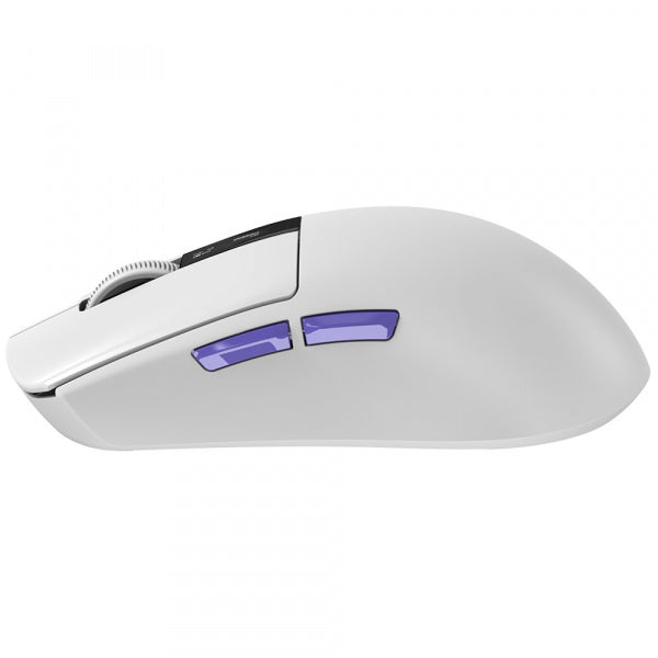 Proove Wireless Gaming Mouse Jester, 800DPI - 26000DPI, OLED Display, White WMJS00022002