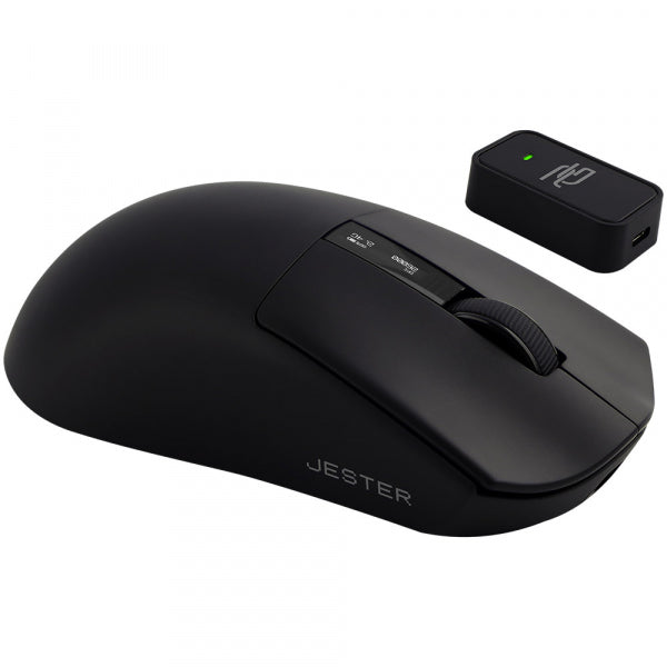 Proove Wireless Gaming Mouse Jester, 800DPI - 26000DPI, OLED Display, Black WMJS00022001