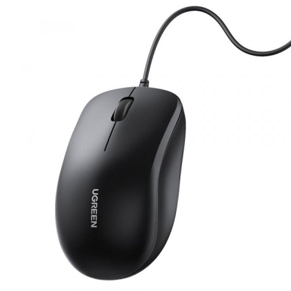 Ugreen Wired Mouse MU007, 1200DPI, 1.5m, Black