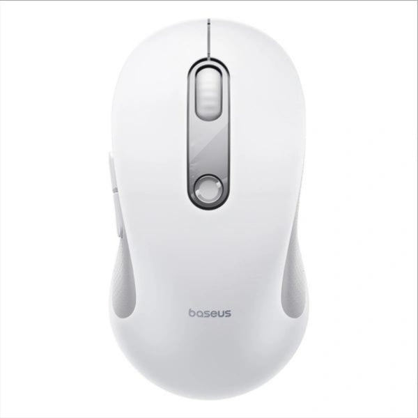 Baseus Wireless Mouse F02, 4000DPI, BT / Wi-Fi, White B0203202