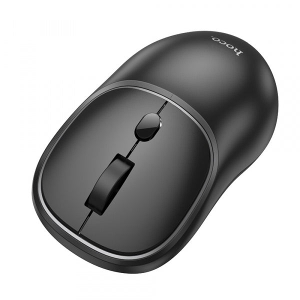 Hoco Wireless Mouse GM25, 1600DPI, BT / Wi-Fi, Black
