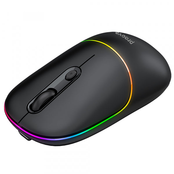Proove Wireless Mouse Blink, RGB, 800DPI - 1600DPI, BT / Wi-Fi, Black WMBL00002001