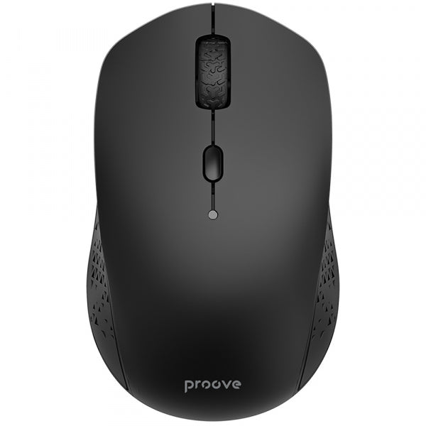 Proove Wireless Mouse Sweeper, 800DPI - 1600DPI, BT / Wi-Fi, Black WMSW00011001