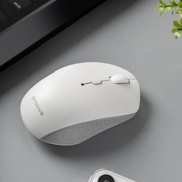 Proove Wireless Mouse Sweeper, 800DPI - 1600DPI, BT / Wi-Fi, Black WMSW00011001