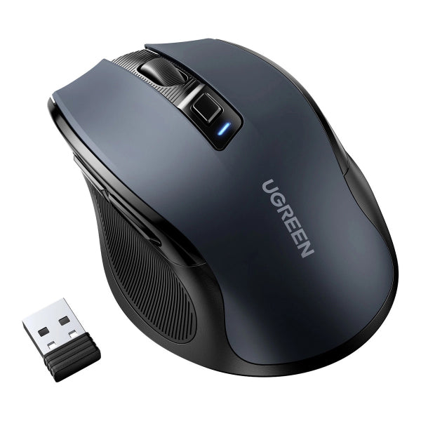 Ugreen Wireless Mouse MU006, 4000DPI, Black