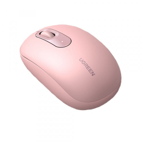 Ugreen Wireless Mouse MU105, 2400DPI, Pink