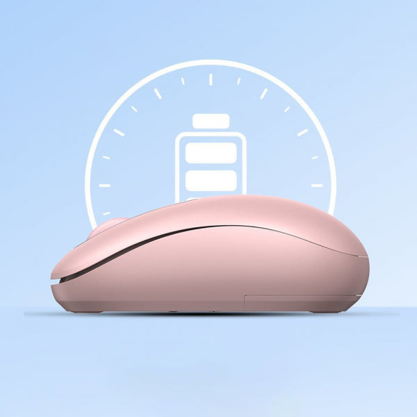 Ugreen Wireless Mouse MU105, 2400DPI, Pink