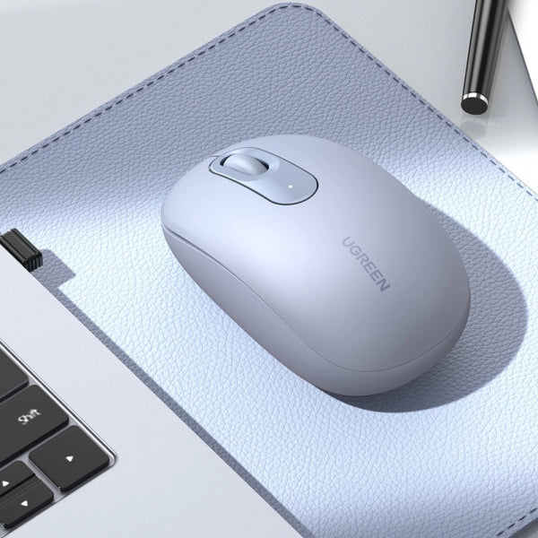Ugreen Wireless Mouse MU105, 2400DPI, Blue
