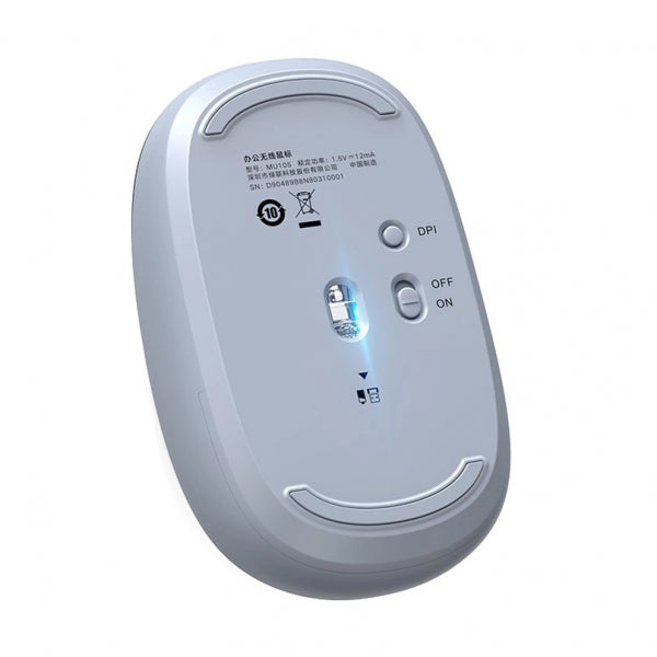 Ugreen Wireless Mouse MU105, 2400DPI, Blue